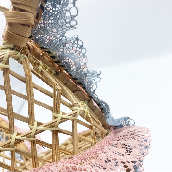 Peacock Chair Mini Vintage Decor - Picture 11 of 12